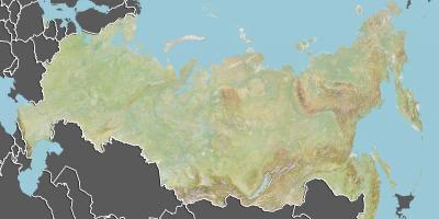 Kort over Kasakhstan geografi